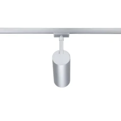 Foco de riel LED Paulmann URail Theron, cromado, 3000 K, Ø 6 cm