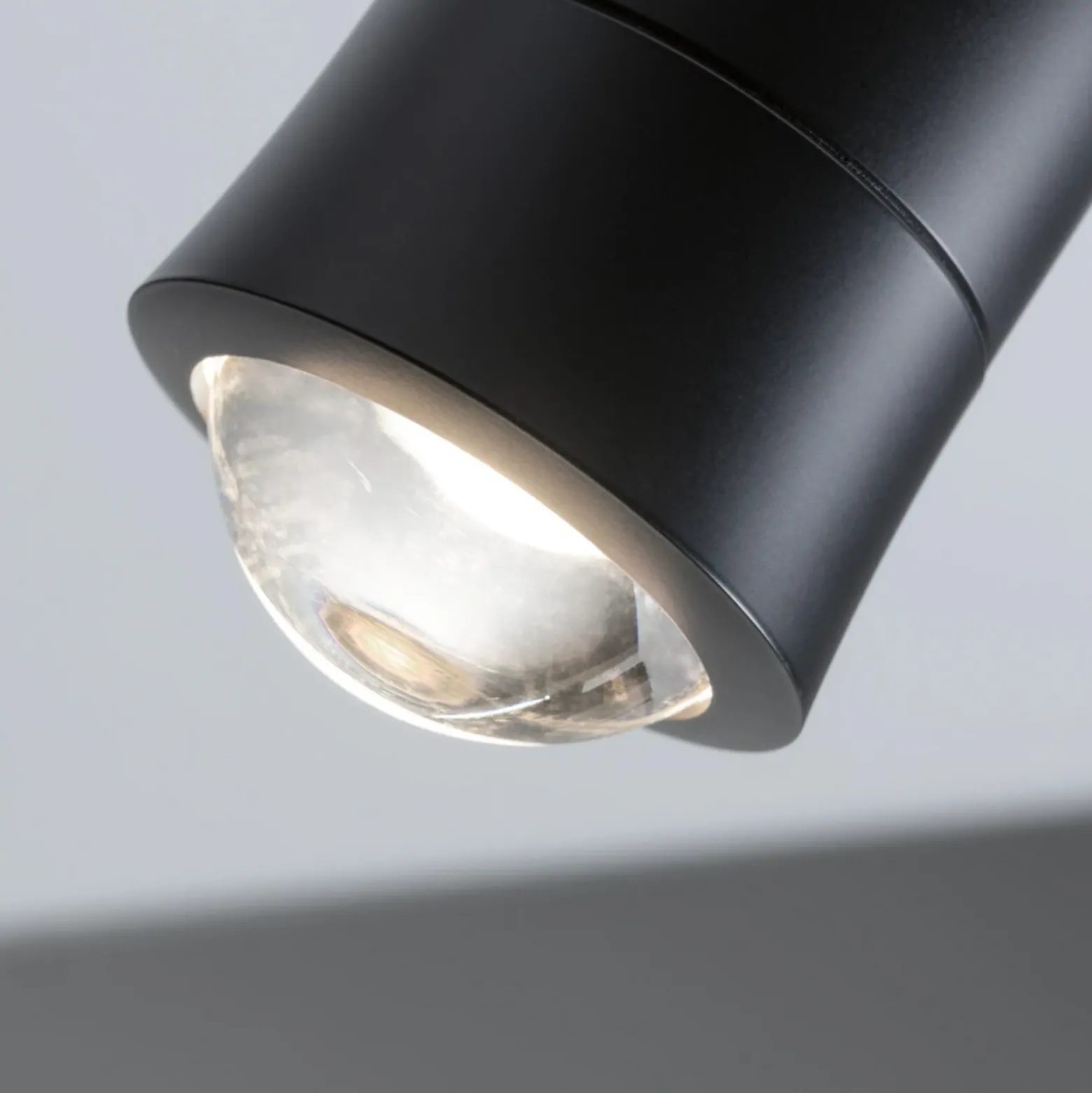 Foco de riel LED Paulmann URail Smart, modelo Tarie, negro, CCT RGB