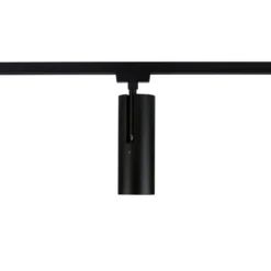 Foco de riel LED Paulmann URail Theron, negro, 3000 K, Ø 6 cm