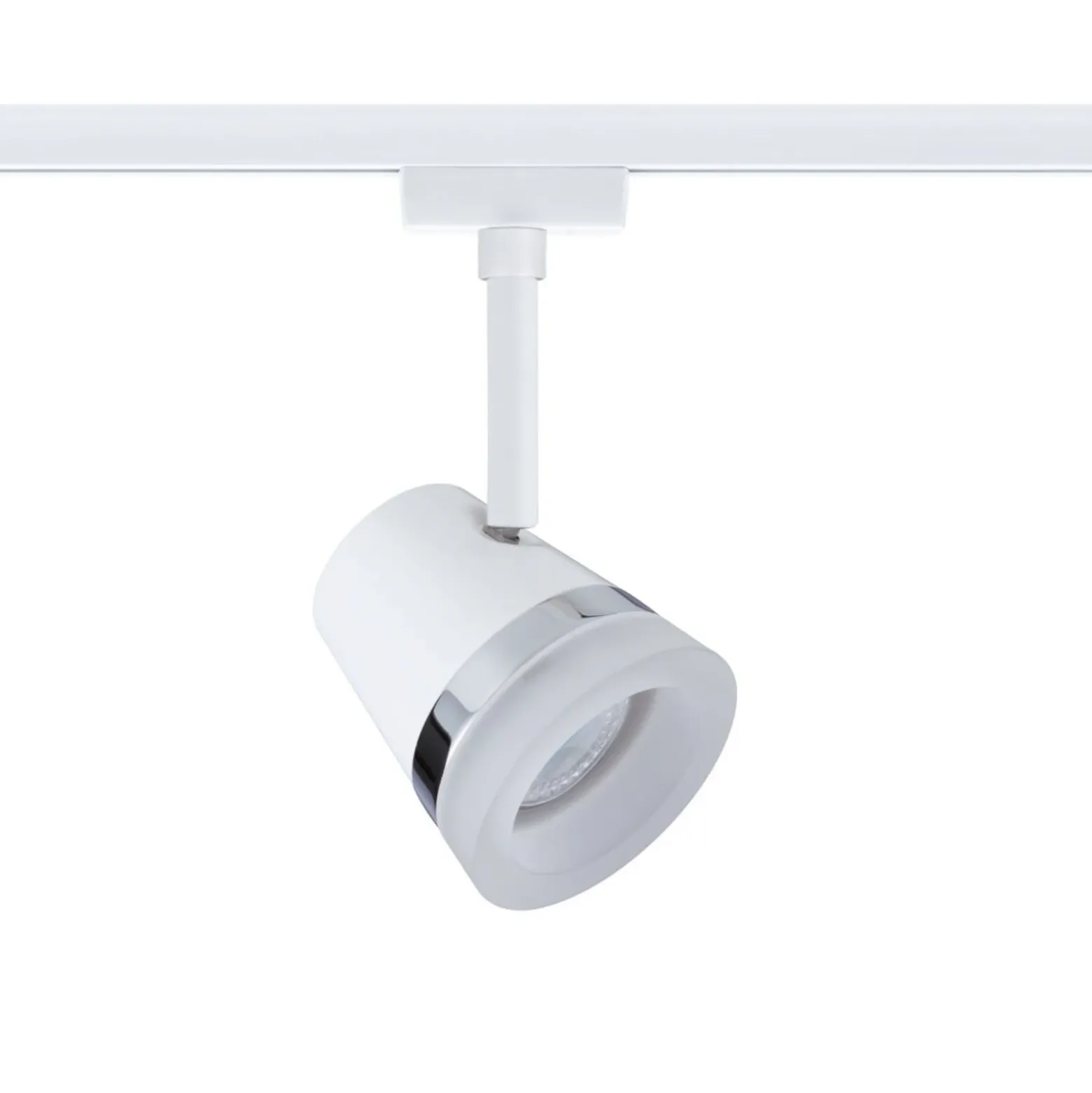 Foco de riel Paulmann URail Cone, blanco señal, metal, GU10