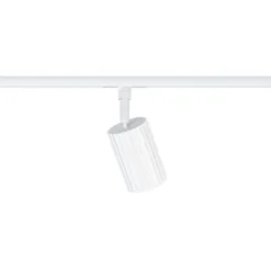 Foco de riel Paulmann URail Lirena, blanco, Ø 6 cm, GU10