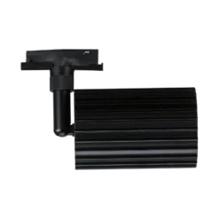 Foco de riel Paulmann URail Lirena, negro, Ø 6 cm, GU10