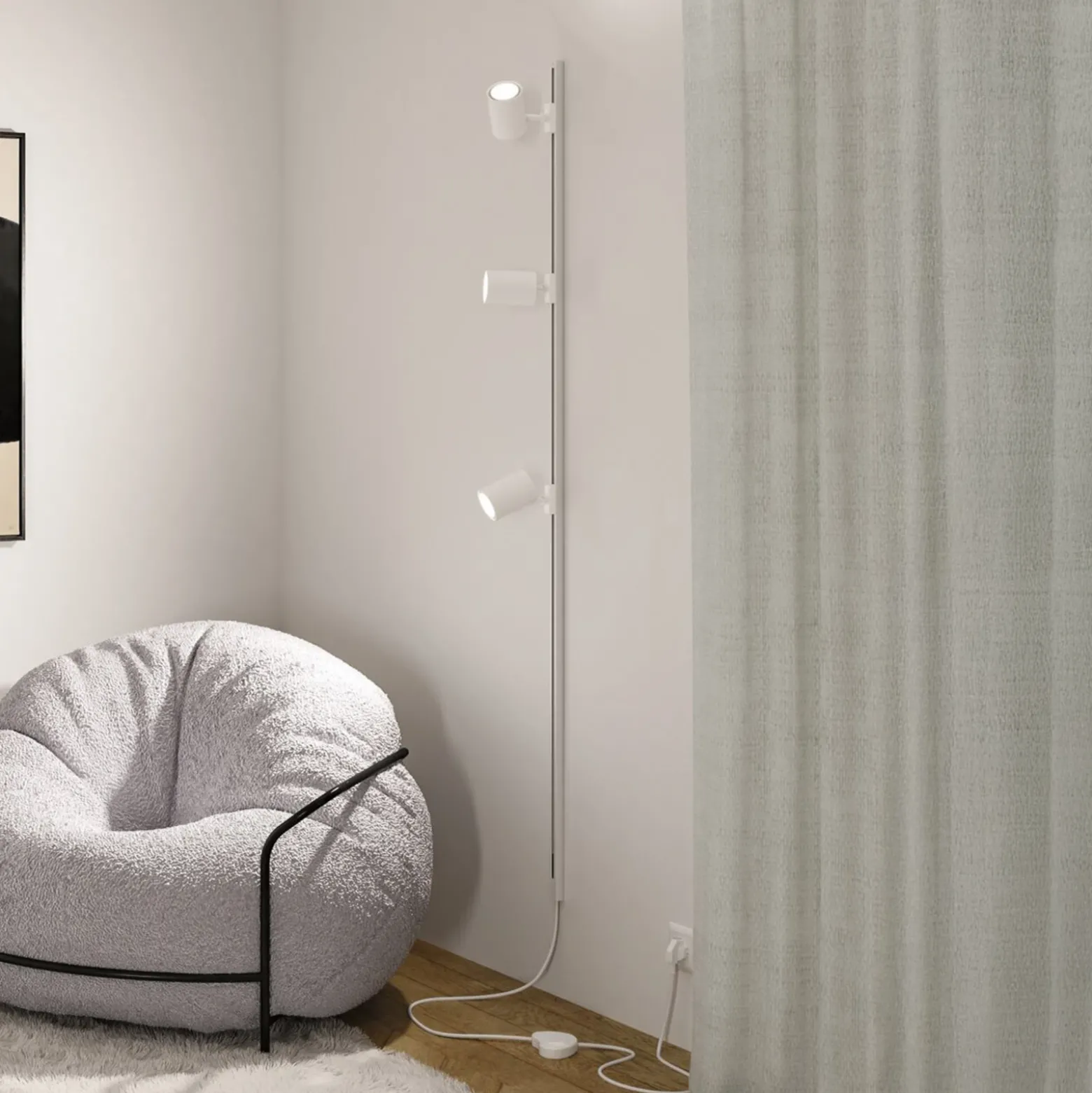 Foco de riel Paulmann URail Luxe, blanco, ZigBee, GU10