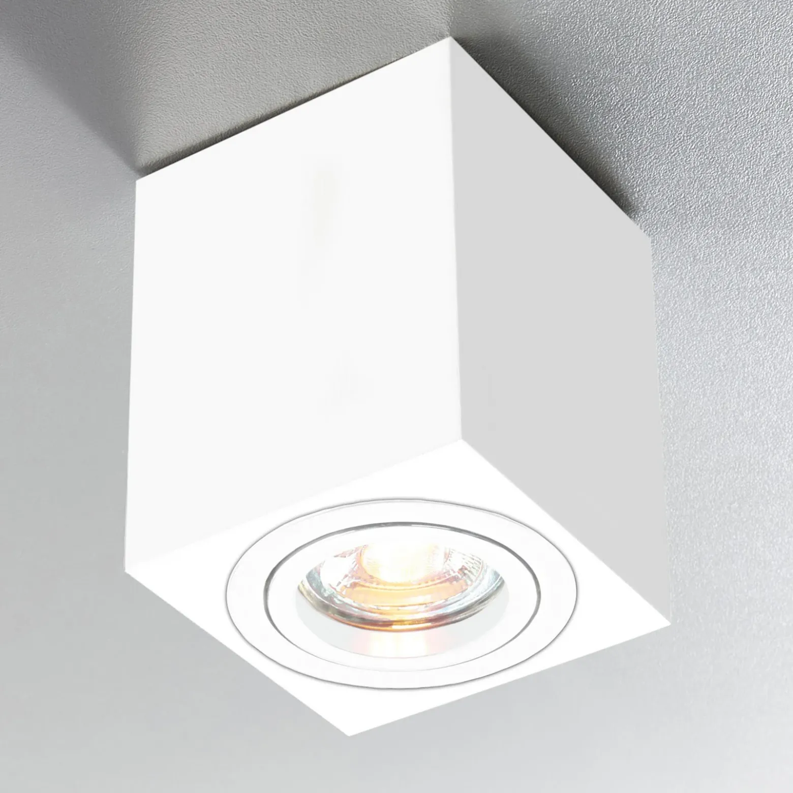 Foco de superficie ADL8001, blanco