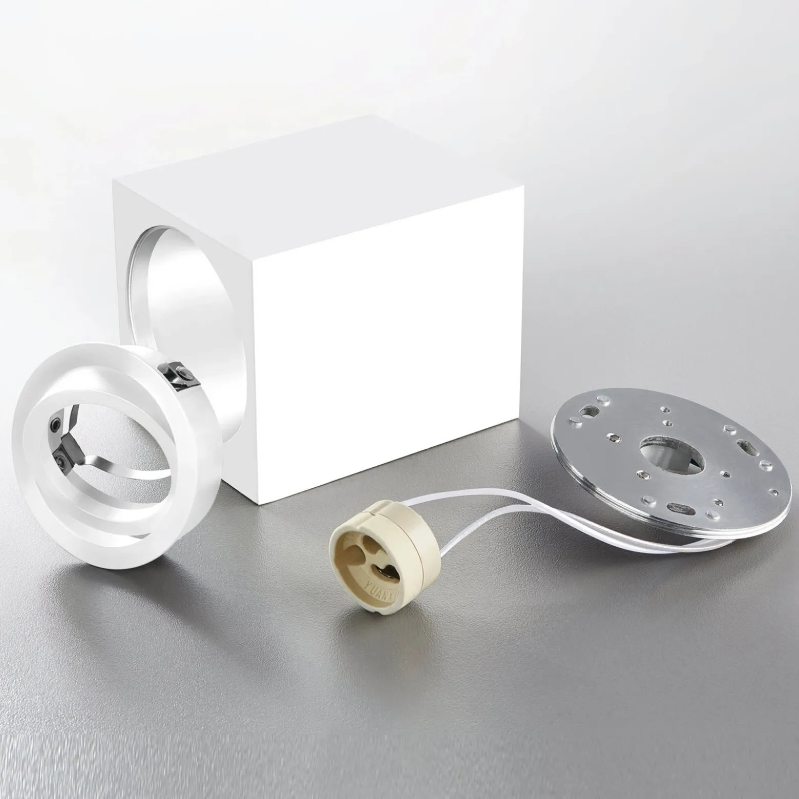 Foco de superficie ADL8001, blanco