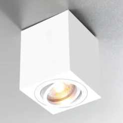 Foco de superficie ADL8001, blanco