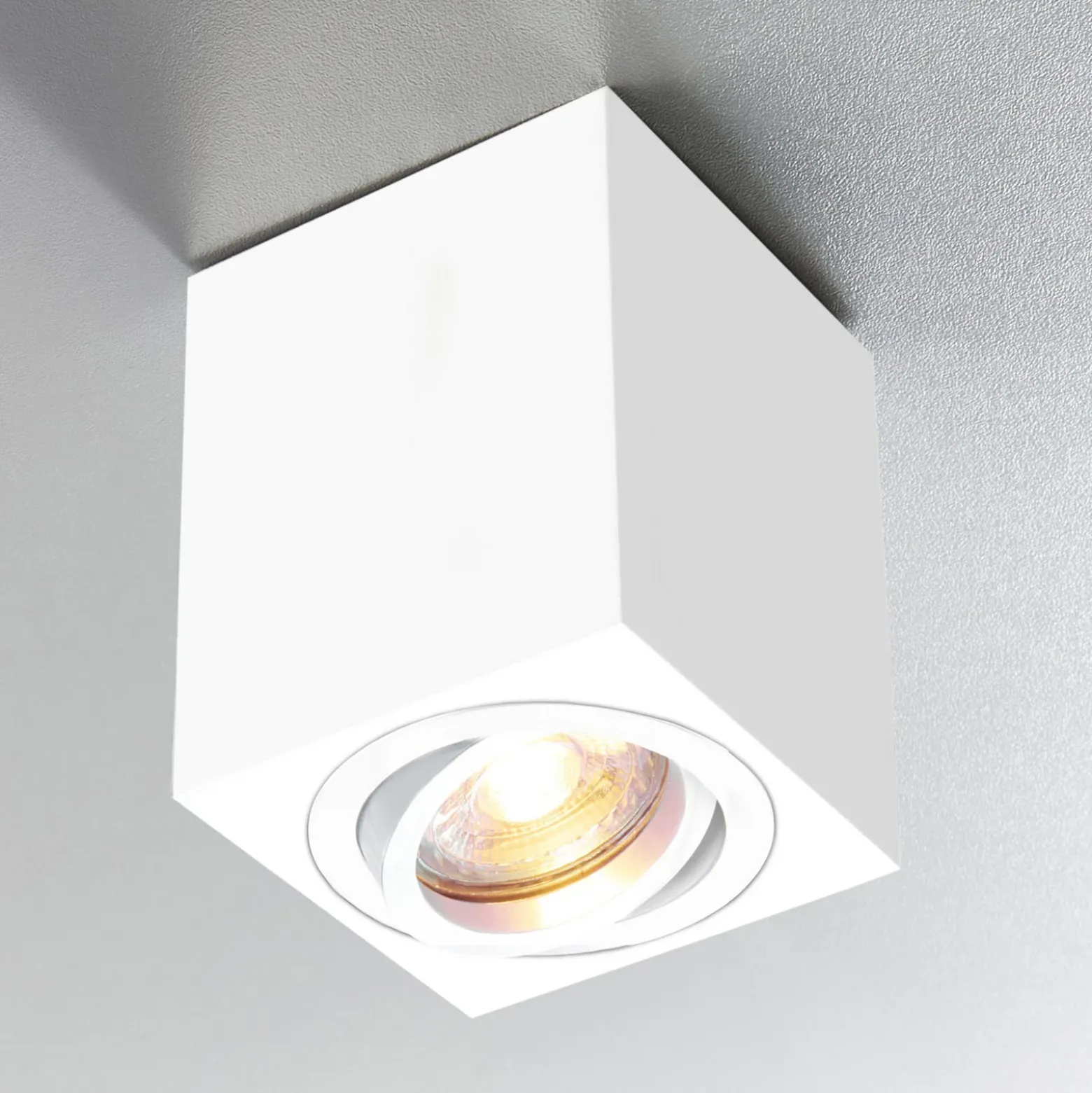 Foco de superficie ADL8001, blanco