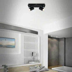 Foco de techo Banyo Splash GU10 IP44 2 luces