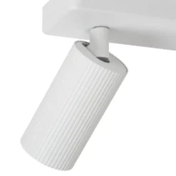 Foco de techo Clubs, 2 luces, blanco