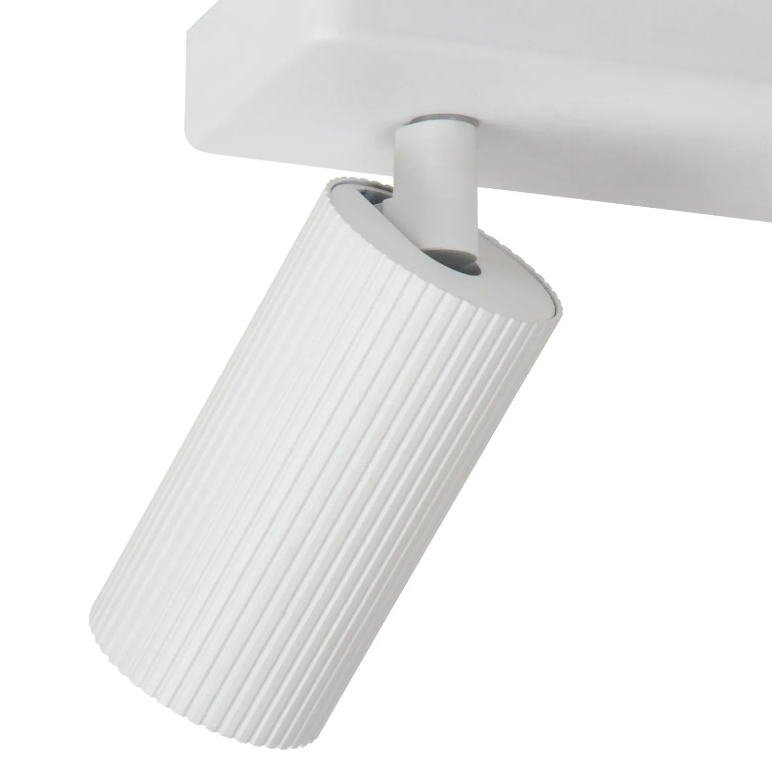 Foco de techo Clubs, 2 luces, blanco