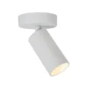 Foco de techo Clubs, 1 luz, blanco