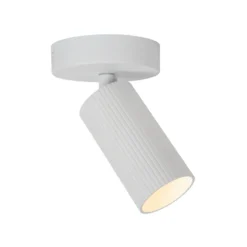 Foco de techo Clubs, 1 luz, blanco
