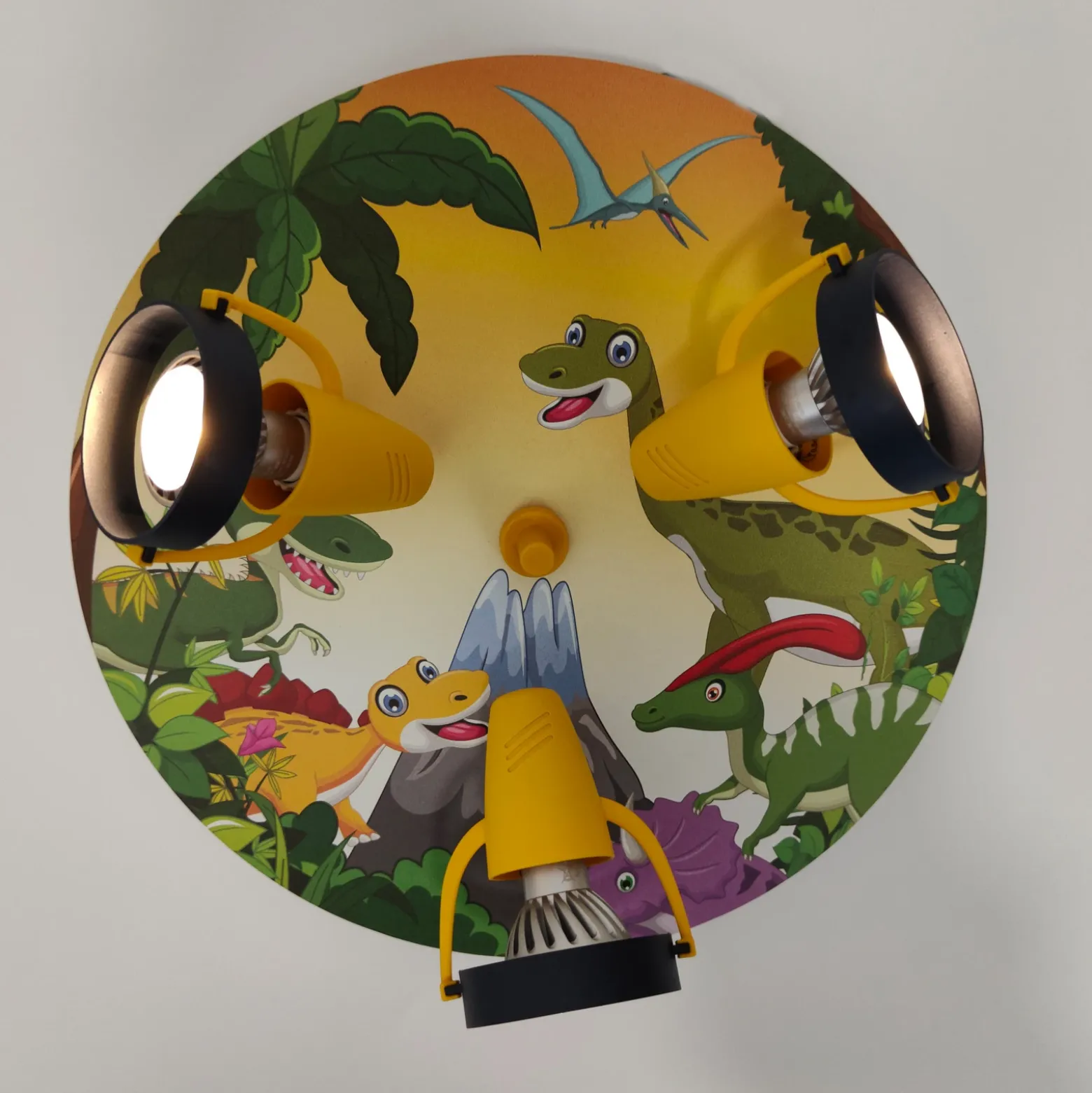 Foco de techo Dinos, 3 luces
