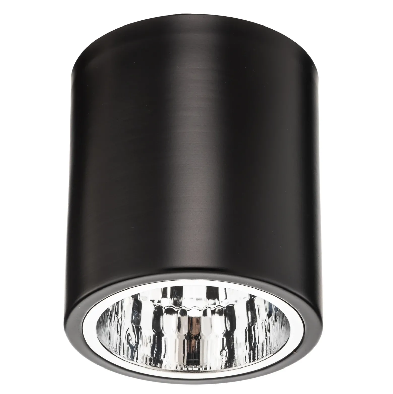 Foco de techo downlight Round en negro, Ø 13,3 cm