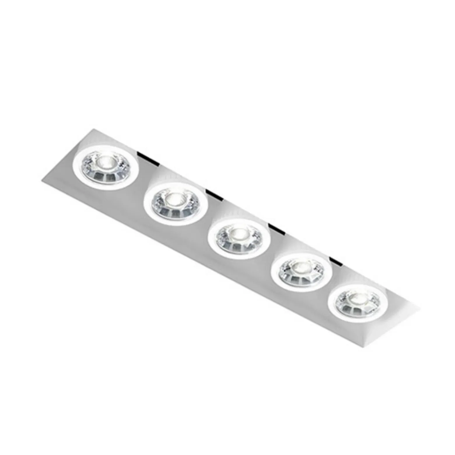 Foco de techo empotrado Olympia T233 5 luces