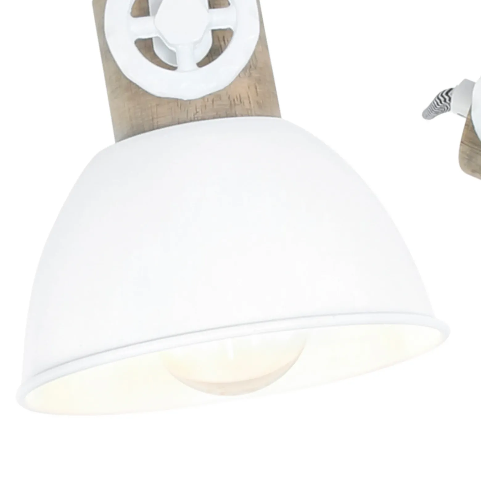 Foco de techo Gearwood, 3 luces blanco