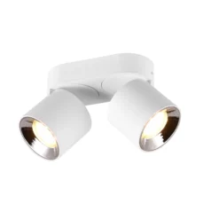 Foco de techo Guayana GU10 2 luces blanco
