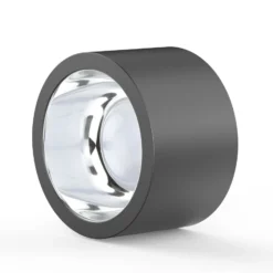 Foco de techo LED ALG54, Ø 12,9 cm antracita
