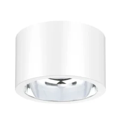 Foco de techo LED ALG54, Ø 12,9 cm blanco