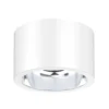 Foco de techo LED ALG54, Ø 12,9 cm blanco