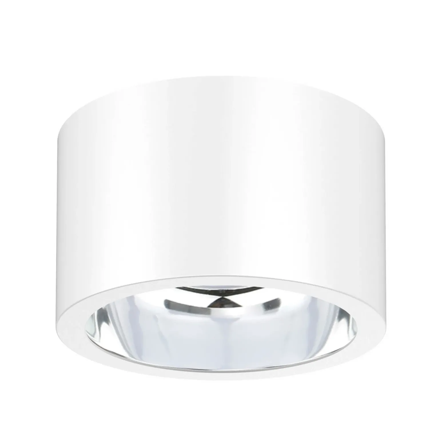 Foco de techo LED ALG54, Ø 12,9 cm blanco