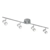 Foco de techo LED Bubbles, IP44, 4 luces