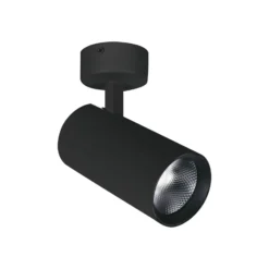 Foco de techo LED Nestor, negro