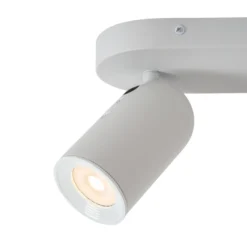 Foco de techo Punch, 2 luces, blanco