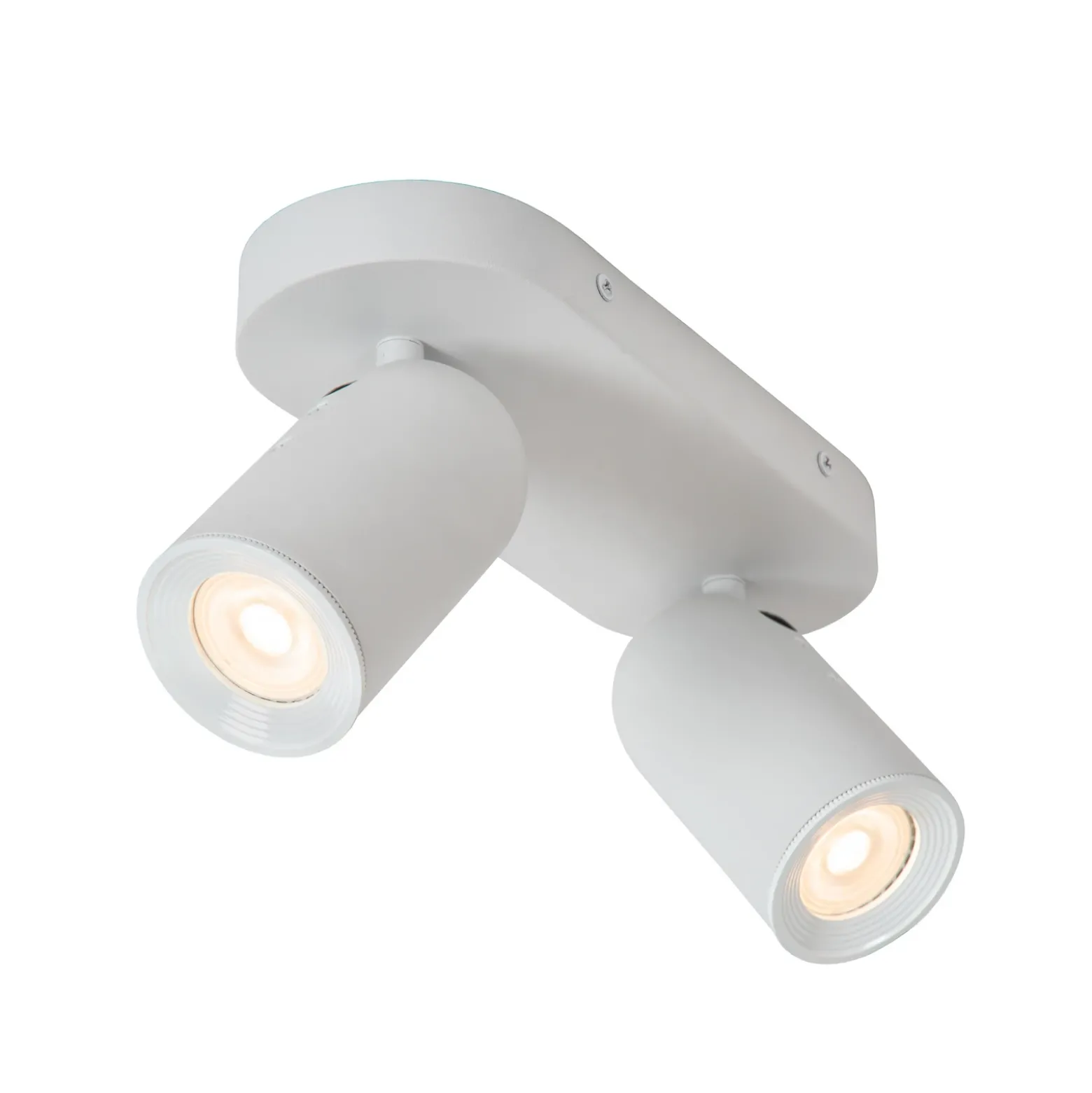 Foco de techo Punch, 2 luces, blanco