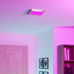 Foco de techo Southery 3 luces crema-oro cepillado