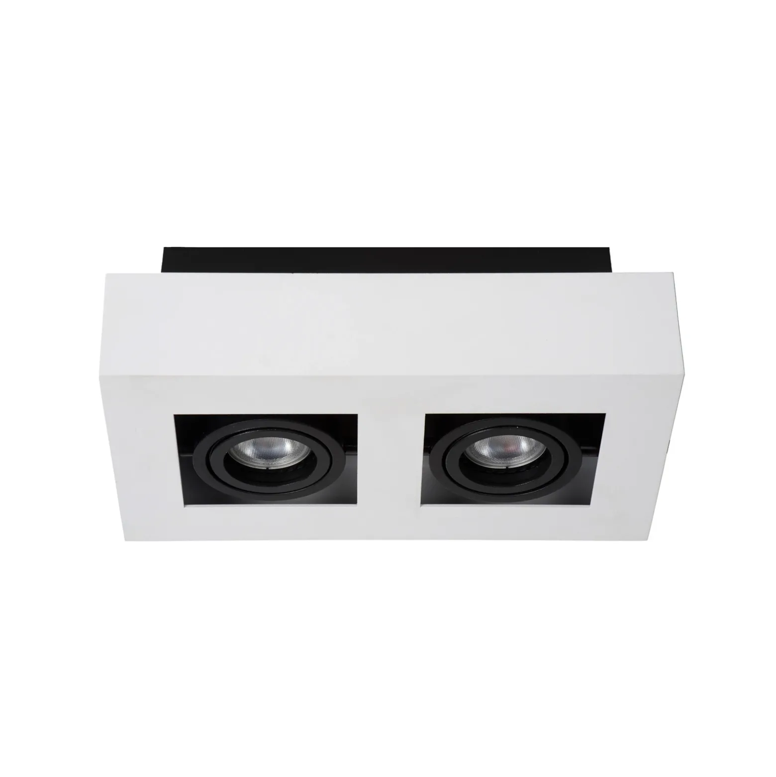 Foco de techo Xirax, 2 luces, blanco