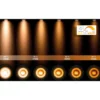 Foco de techo Xirax, 1 luz, negro