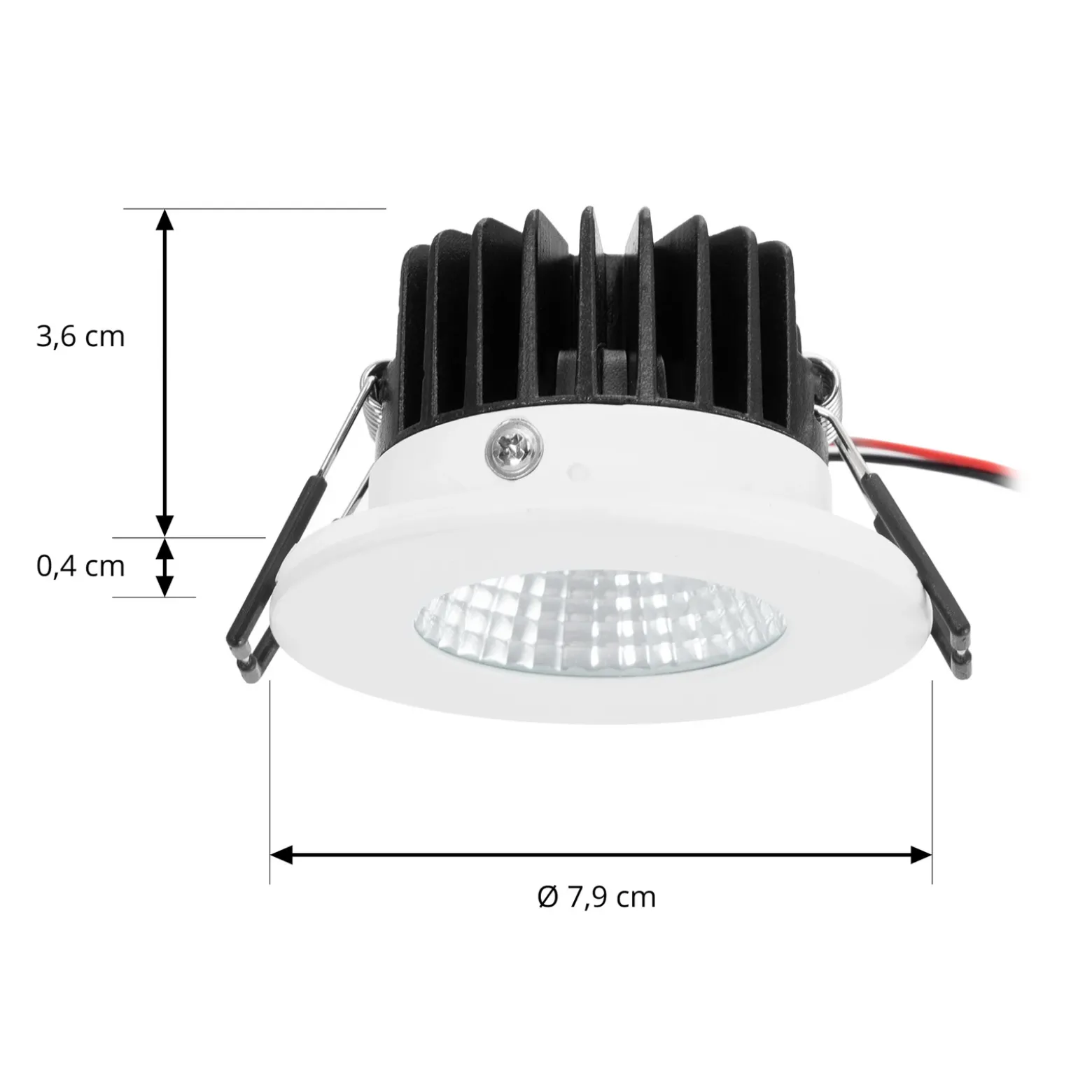Foco downlight LED Arcchio Lirin, blanco, 2.700 K