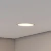 Foco empotrable de techo Bega LED Studio Line, blanco/aluminio, fundición