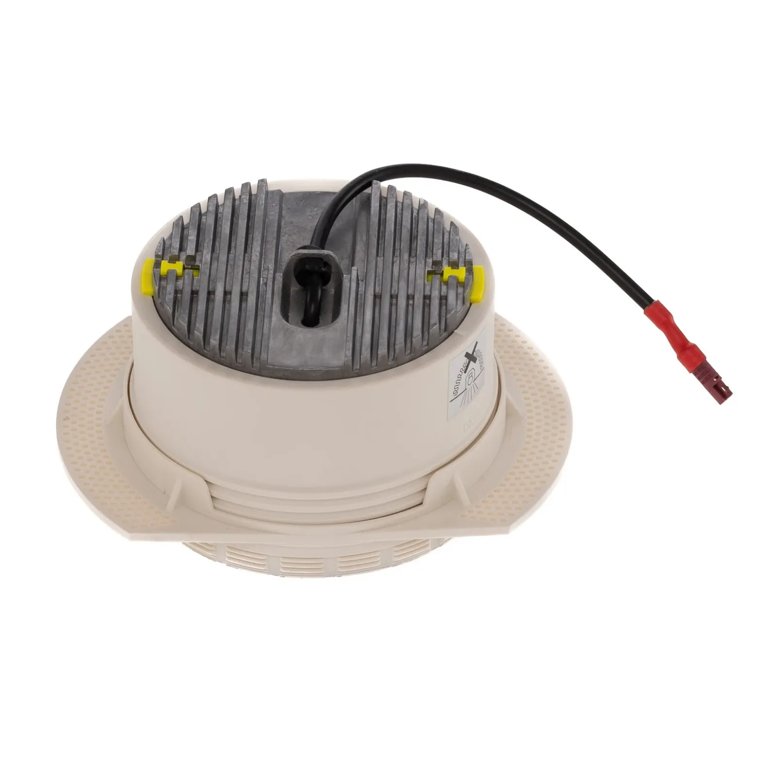 Foco empotrable de techo Bega LED Studio Line, negro/latón, aluminio