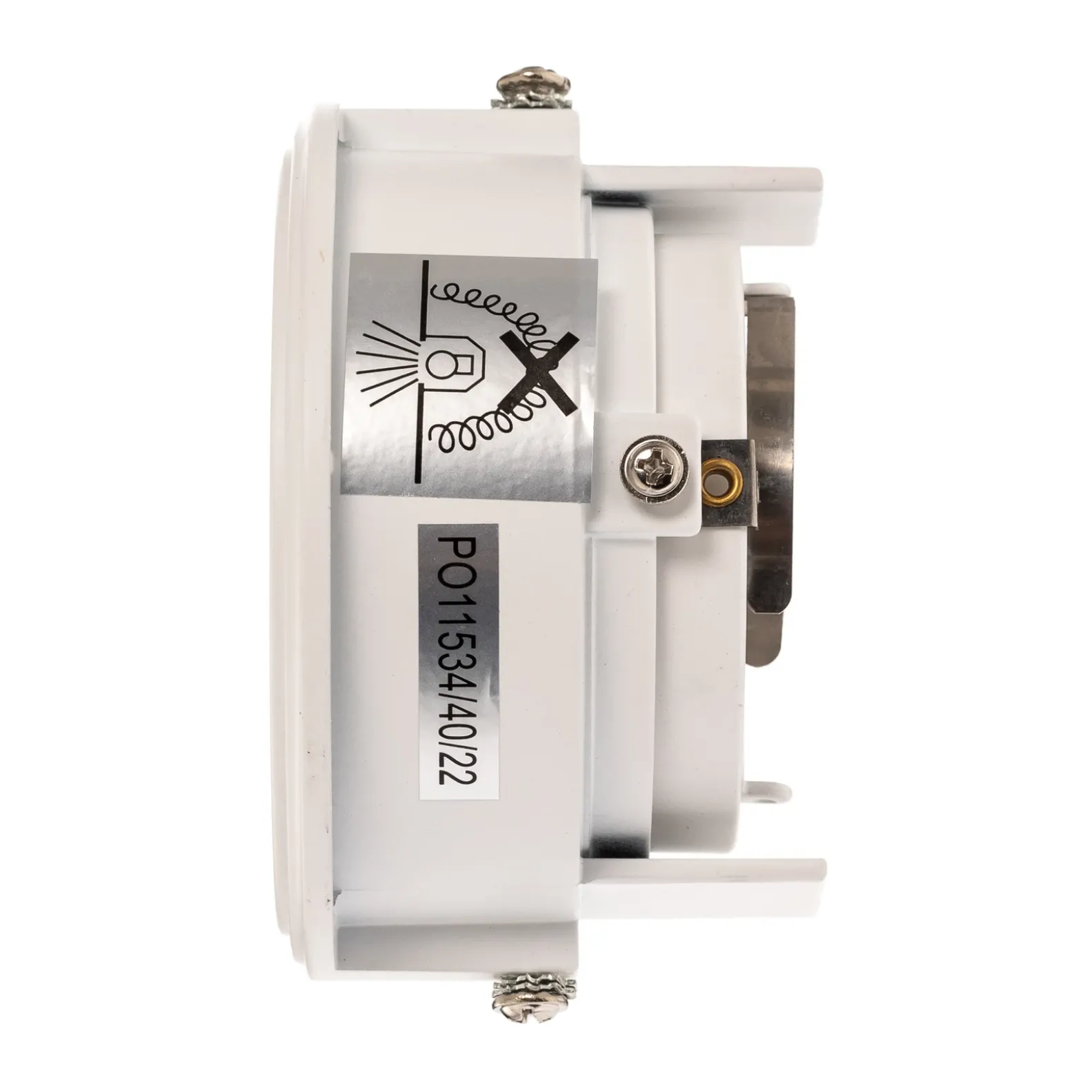 Foco empotrable Hyde, de 1 luz, redondo, orientable, blanco