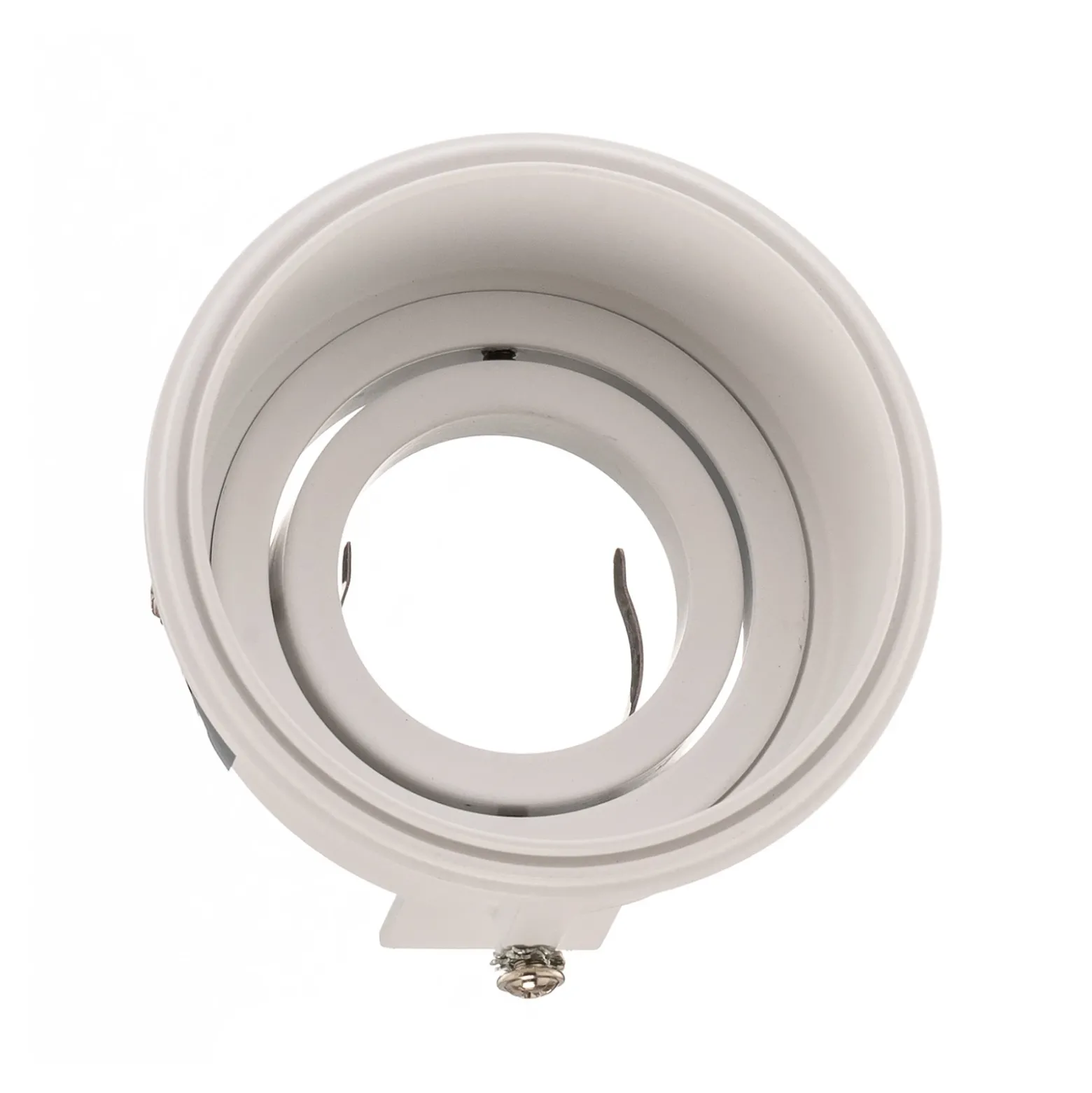 Foco empotrable Hyde, de 1 luz, redondo, orientable, blanco