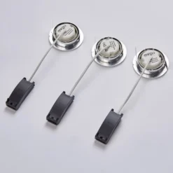 Foco empotrable LED Andrej, redondo, aluminio, lote de 3
