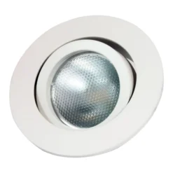 Foco empotrable LED Decoclic GU10/GU5.3, redondo, blanco