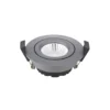 Foco empotrable LED Diled, Ø 8,5cm 6W Dime LED antracita