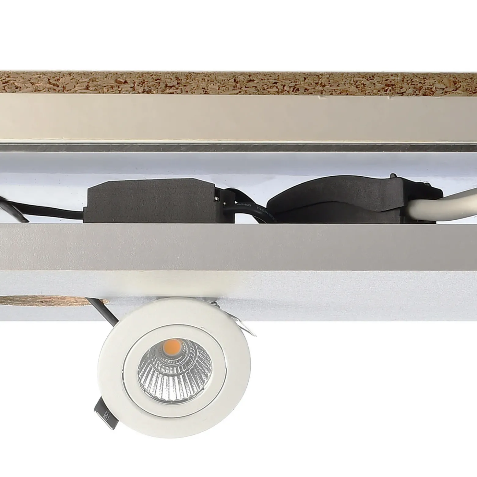 Foco empotrable LED Dione 3000 K negro