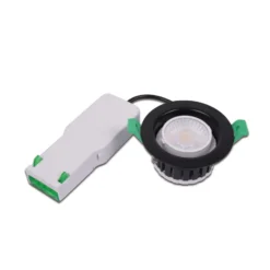 Foco empotrable LED Eco R 68 acero inoxidable Ø 9 cm metal IP65 CCT