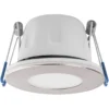 Foco empotrable LED MEGAMAN Tego Slim, 2800 K, níquel, IP65