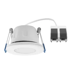 Foco empotrable LED MEGAMAN Tego Slim, 2800 K, blanco, IP65