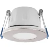 Foco empotrable LED MEGAMAN Tego Slim, 4000 K, níquel, IP65