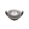 Foco empotrable LED para techo Dime LED, Ø 8,5 cm, 6 W, Dime LED, cromado