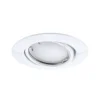 Foco empotrable LED Paulmann Coin Base blanco, juego de 3 unidades, 3000 K,