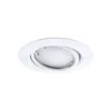Foco empotrable LED Paulmann Coin Base, blanco, Set de 3 RGBW ZigBee