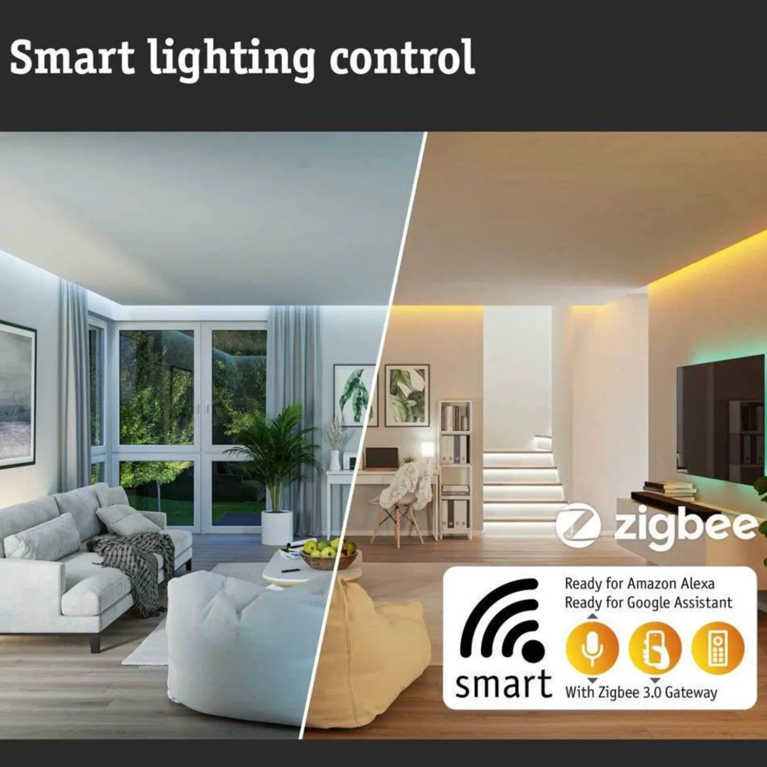 Foco empotrable LED Paulmann Nova Coin Smart blanco RGBW, juego de 3, 7,8 cm
