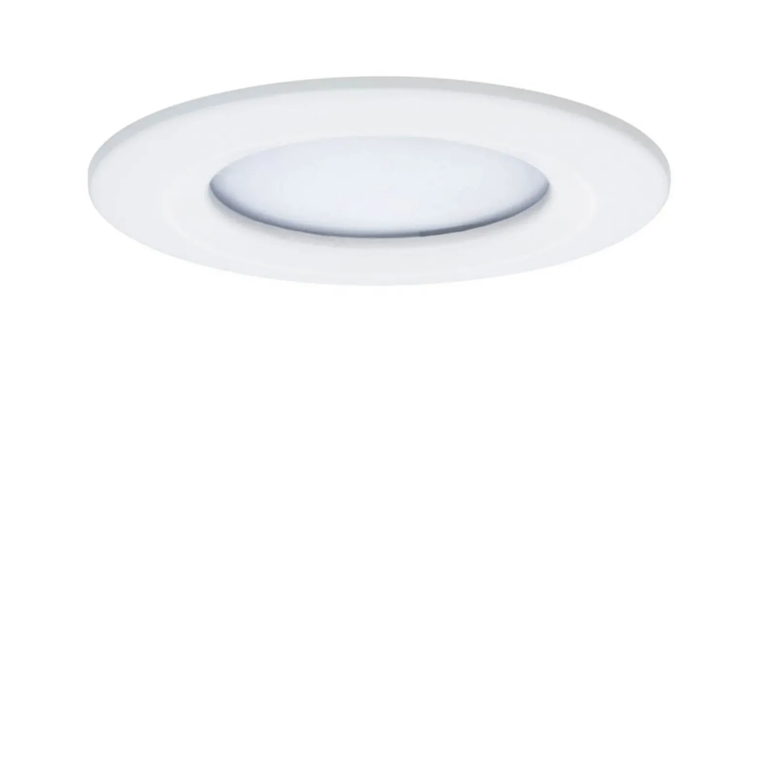 Foco empotrable LED Paulmann Nova Coin Smart blanco RGBW, juego de 3, 7,8 cm